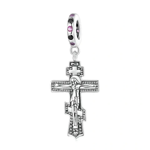 Symbolic Pendant with Woman & Cross Motif - Symbolic Pendant with Woman & Cross Motif