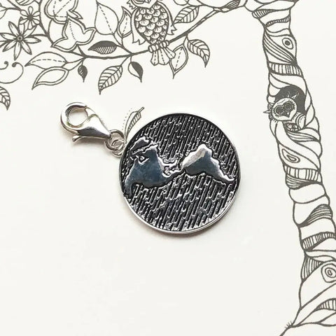 World Globe Charm - World Globe Charm