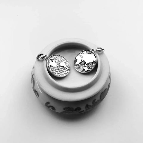 World Globe Charm