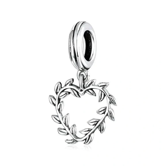 Wreath Charm - wreath-charm affordable charm Pandora fits bracelet Jewelry