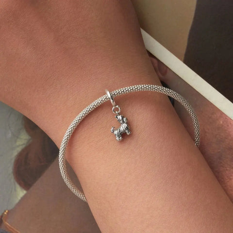 jewlouli yorkshire terrier dog dangle charm jewlouli jewelry fits pandora bracelet