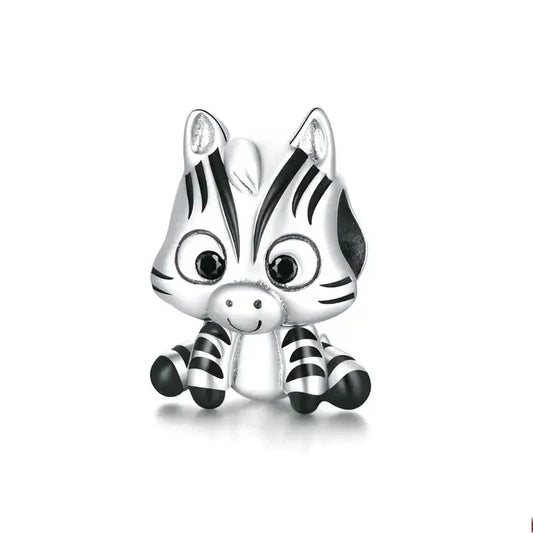 zebra-charm charm affordable fits Pandora bracelet Jewelry