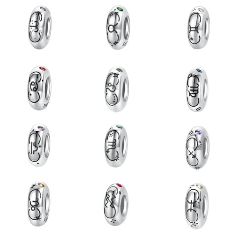 jewlouli zodiac constellation birthstone charms jewlouli jewelry fits pandora bracelet