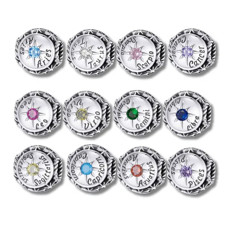 jewlouli zodiac star signs constellation charmscharmjewlouli jewelry fits pandora bracelet